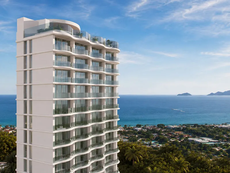Elegance Residence, a 14-storey boutique tower on Pratumnak Hill, Pattaya