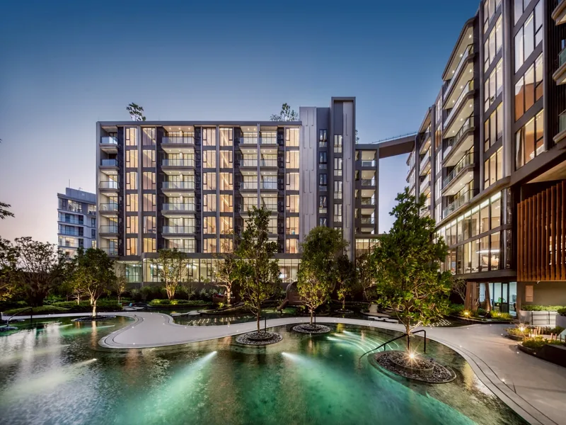 The Panora Estuaria beachfront condominium, Ban Amphur Beach, Na Jomtien, Pattaya