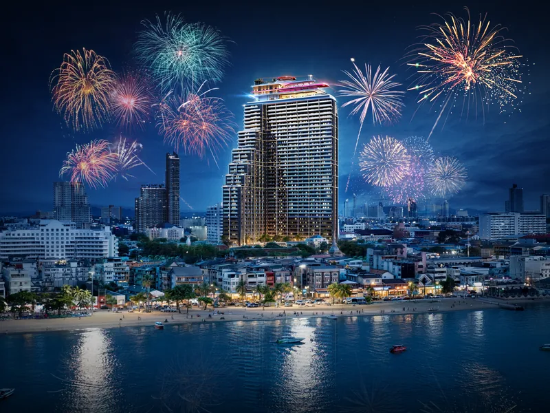 Grand Solaire Noble high-rise condo development, 3rd Road, Pattaya