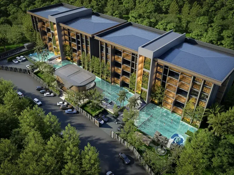 Zensiri Residences low-rise condo development, Jomtien, Pattaya