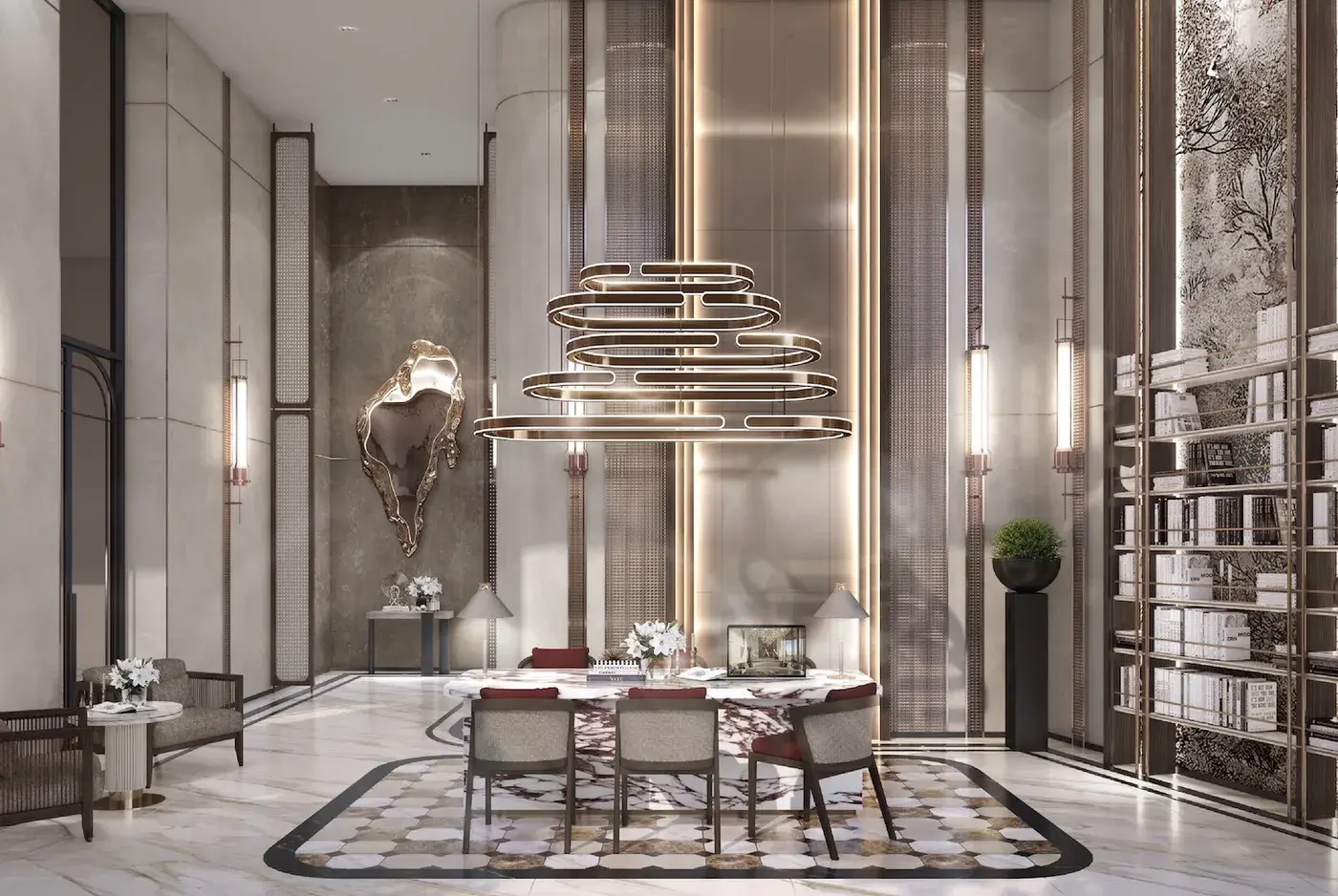 The Parlour residents' lounge at Aquarous