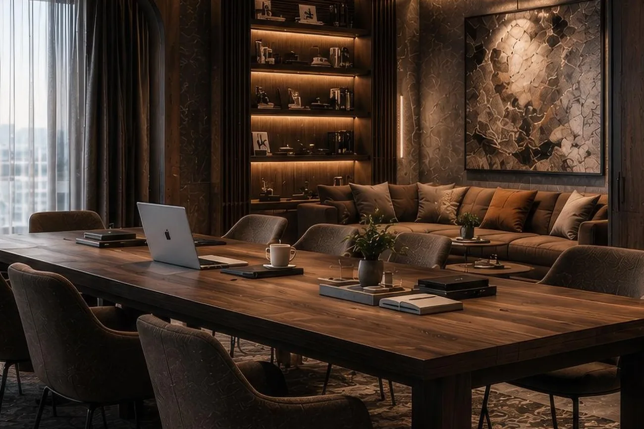 Co-working lounge