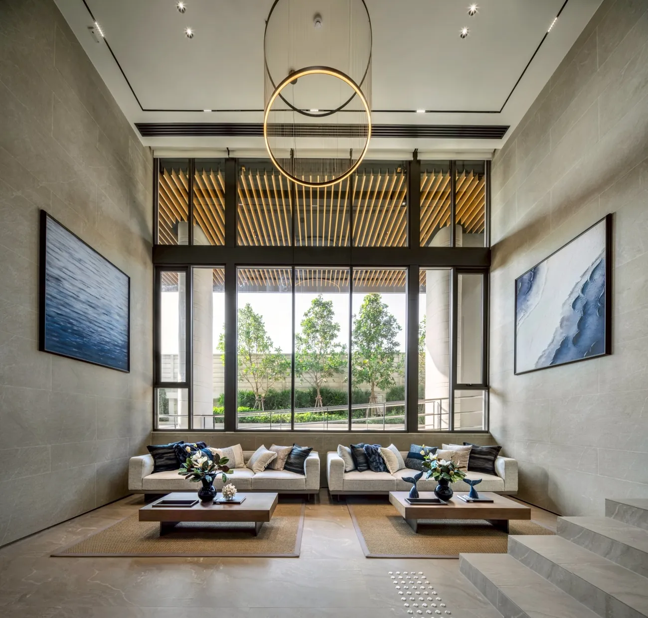Clubhouse lounge