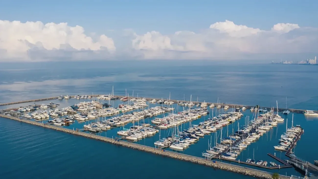 Ocean Marina Yacht Club on the Na Jomtien coast