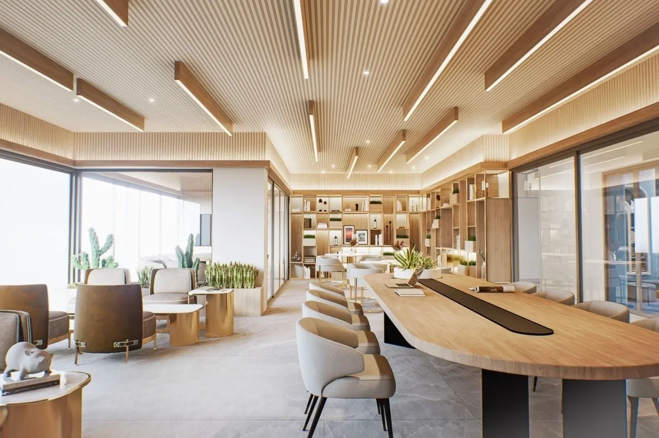 Co-working space and library at Pristine Park 3
