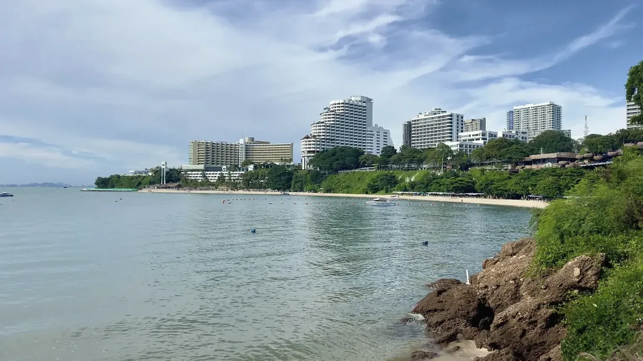 Pratumnak coastline, Pattaya